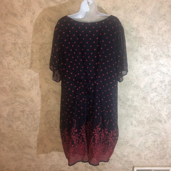 Signature Sheer flowing 3/4 Quarter Long Dress - Picture 11 of 14